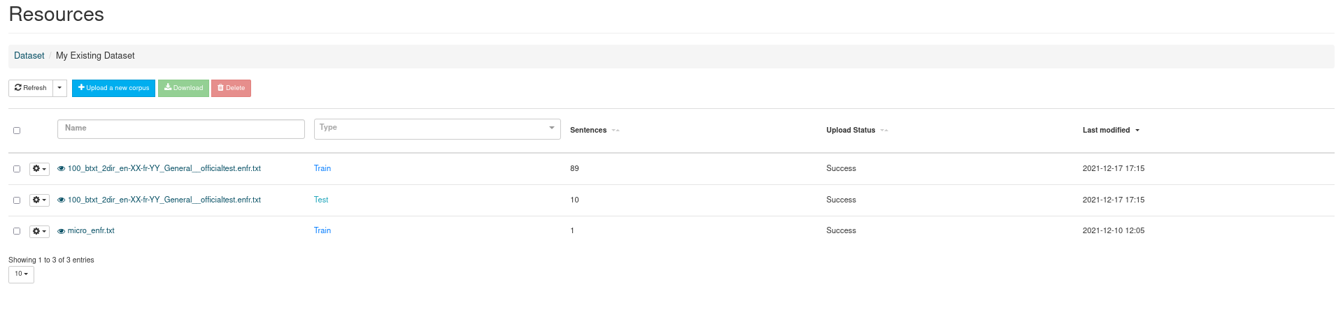 datasets-systran-model-studio-documentation